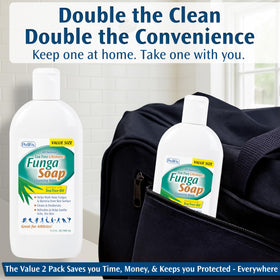Pedifix FungaSoap Cleansing Wash label close-up