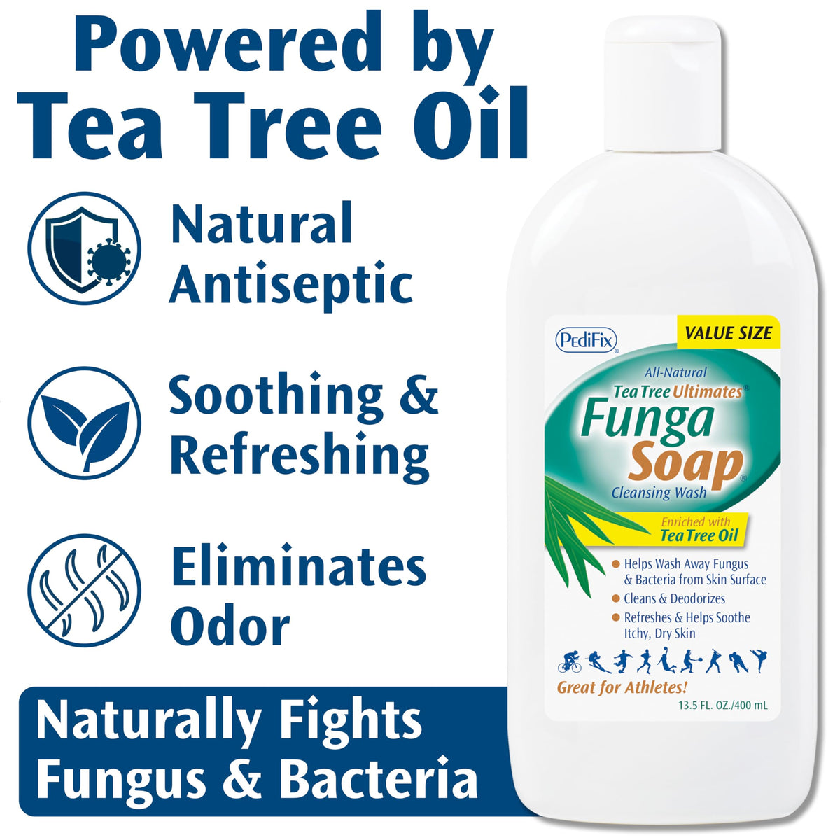 Pedifix FungaSoap Cleansing Wash with bubbles