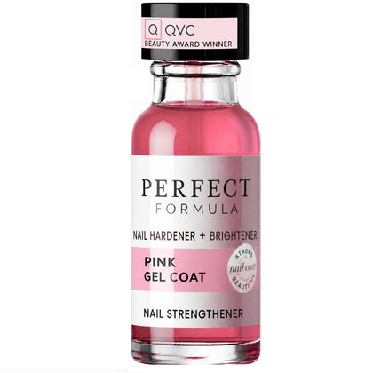 Perfect Formula Pink Gel Coat Nail Strengthener front view