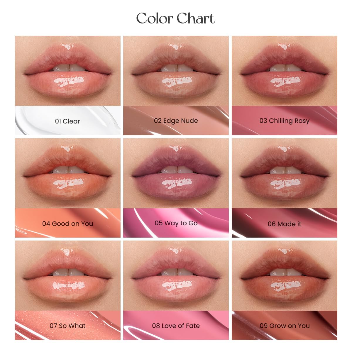 Peripera Ink Glasting Lip Gloss 01 Crystal Clear in lifestyle setting