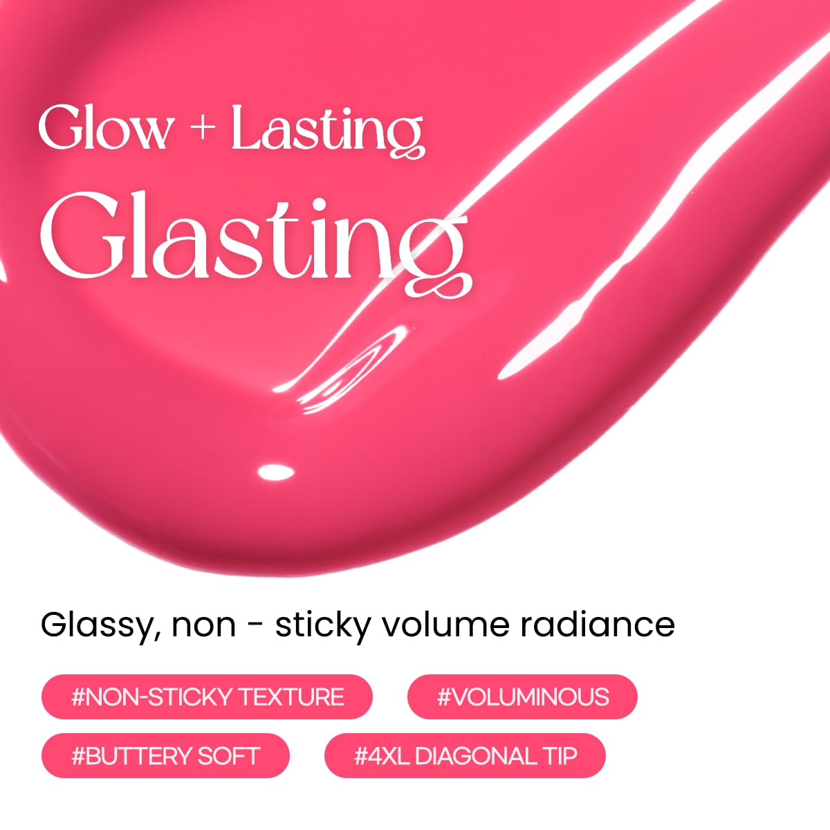 Peripera Ink Glasting Lip Gloss 014 FIND JOY swatch on skin