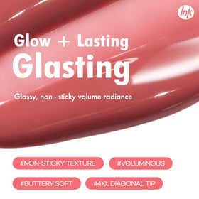 Peripera Ink Glasting Lip Gloss All That Berry swatch on skin