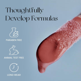 Peripera Ink Glasting Lip Gloss applied on lips