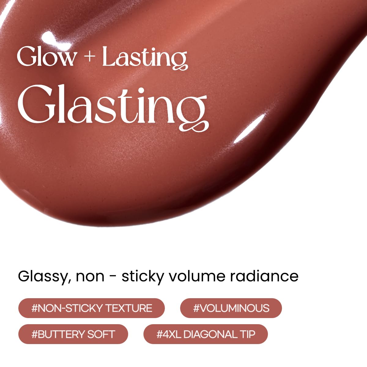 Peripera Ink Glasting Lip Gloss swatch on skin
