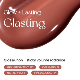 Peripera Ink Glasting Lip Gloss swatch on skin