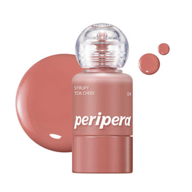Peripera Syrupy Tok Cheek Liquid Blush 04 Sunshine Fig front view