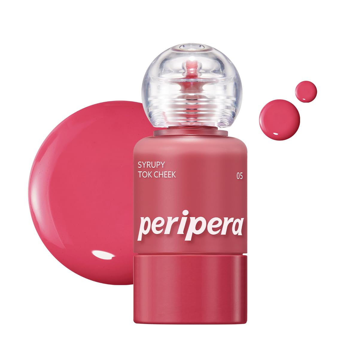 Peripera Syrupy Tok Cheek Liquid Blush 05 Cool Apple front view