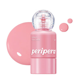 Peripera Syrupy Tok Cheek Liquid Blush 07 Airy Pink front view