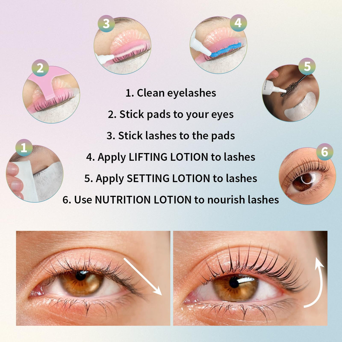PERMANIA lash lift kit in a lifestyle setting