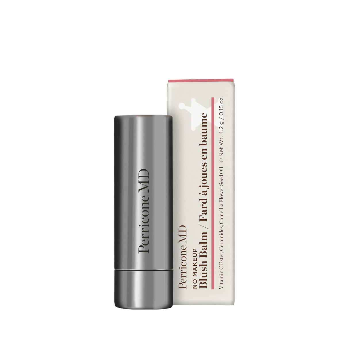 Perricone MD No Makeup Blush Balm swatch on skin