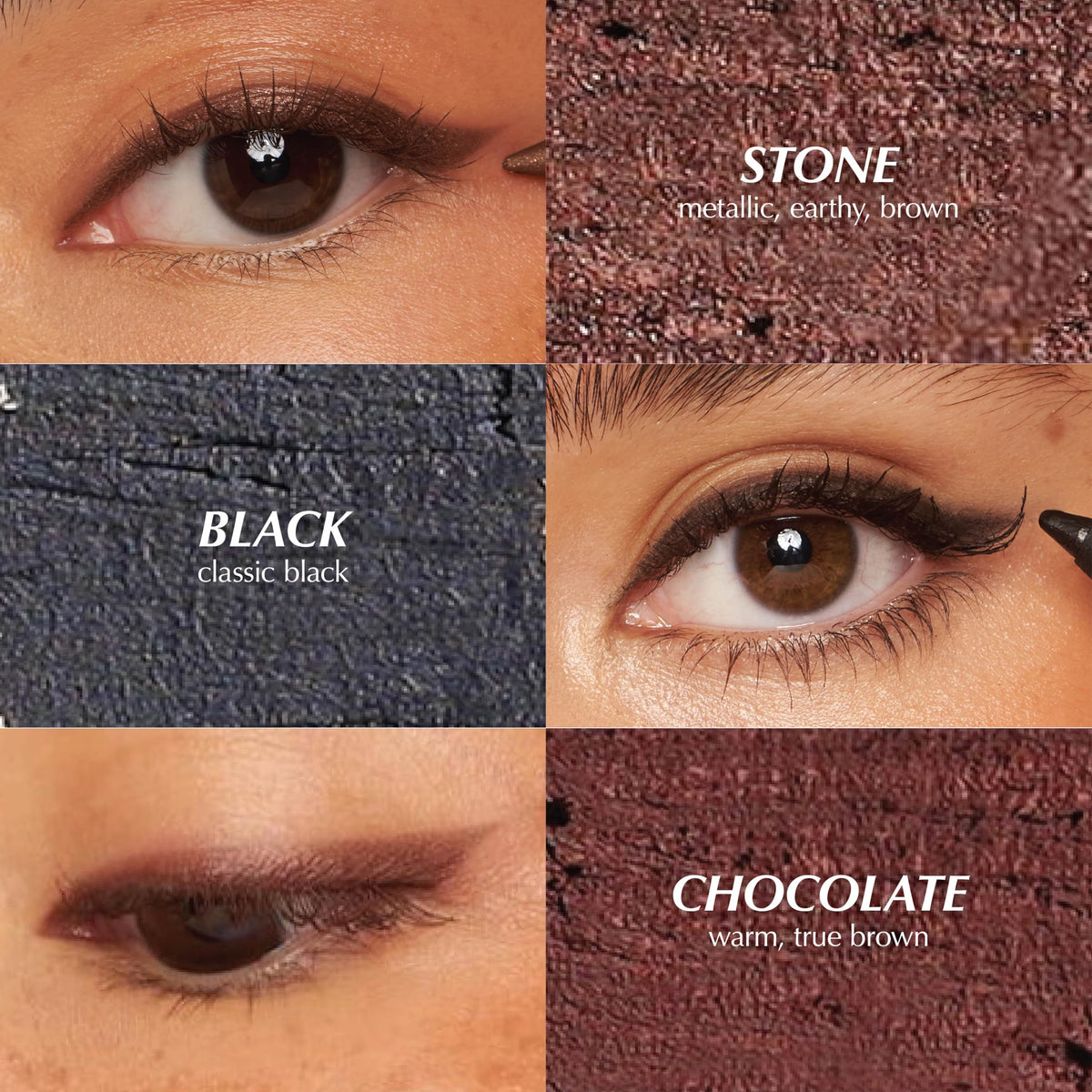 PERSONA 24HR Black Waterproof Eyeliner Pencil on a vanity