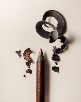 PERSONA 24HR Plum Waterproof Eyeliner Pencil applied on eyes