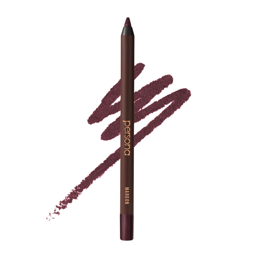 PERSONA 24HR Waterproof Eyeliner Pencil in Maroon front view