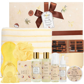 Personalised gift note card in Saint Roy Spa Gift Basket