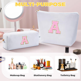 Personalised initials on the Btffitting makeup bag