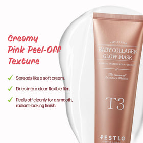 PESTLO Baby Collagen Glow Mask ingredients list