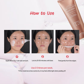 PESTLO Baby Collagen Glow Mask with beauty tools