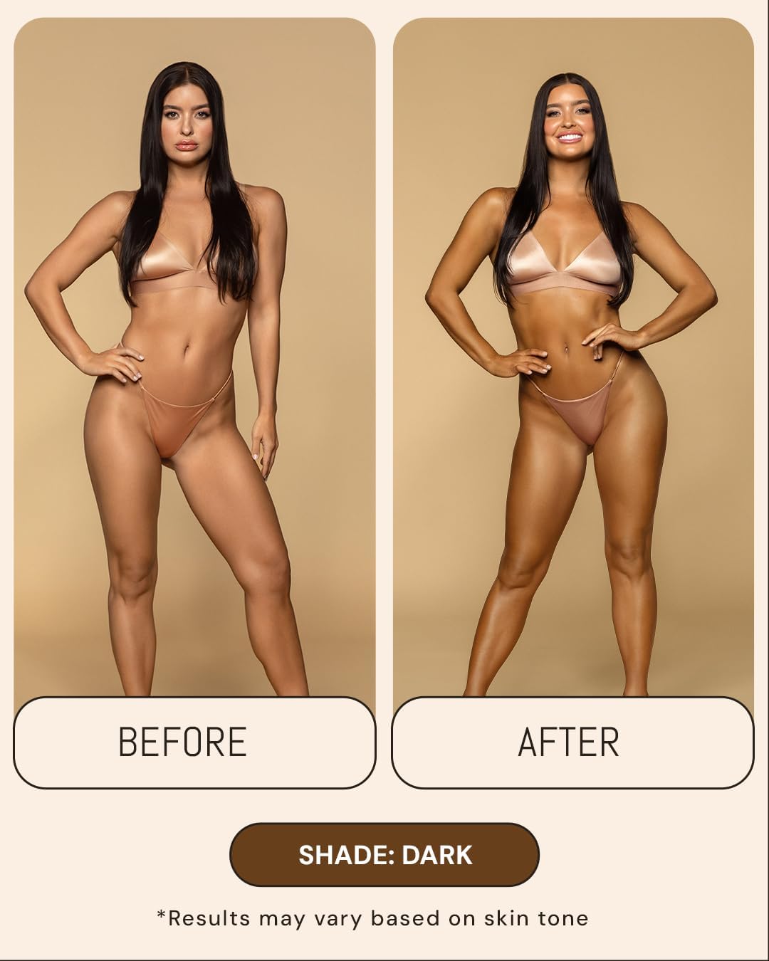 Peta Jane Dark Tanning Mousse 14 Fl Oz application scene