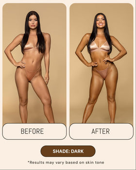 Peta Jane Dark Tanning Mousse 14 Fl Oz application scene