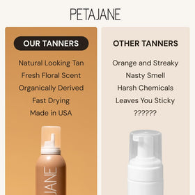 Peta Jane Dark Tanning Mousse 14 Fl Oz foam texture