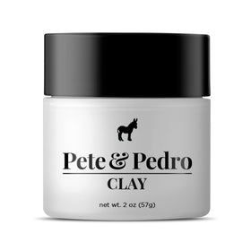 Pete & Pedro Hair Styling Clay 2 oz front view