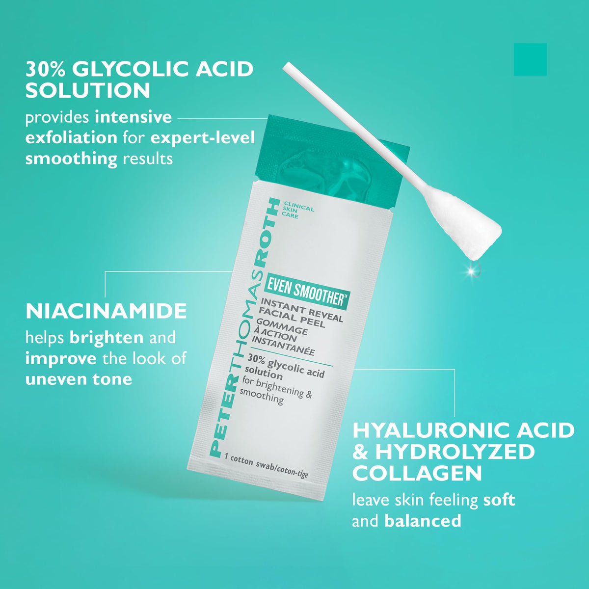 Peter Thomas Roth Even Smoother Instant Reveal Facial Peel ingredients list