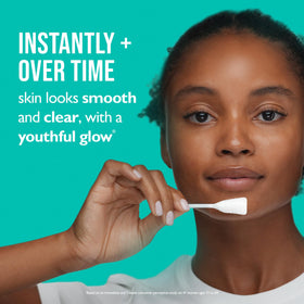 Peter Thomas Roth Even Smoother Instant Reveal Facial Peel texture on hand