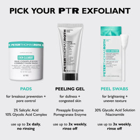 Peter Thomas Roth FIRMx® Peeling Gel on a vanity