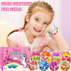 Phaorui Unicorn Bath Bombs displayed with unicorn design