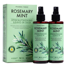 PHARM TO TABLE Leave In Conditioner Spray front view with Rosemary Mint scent
