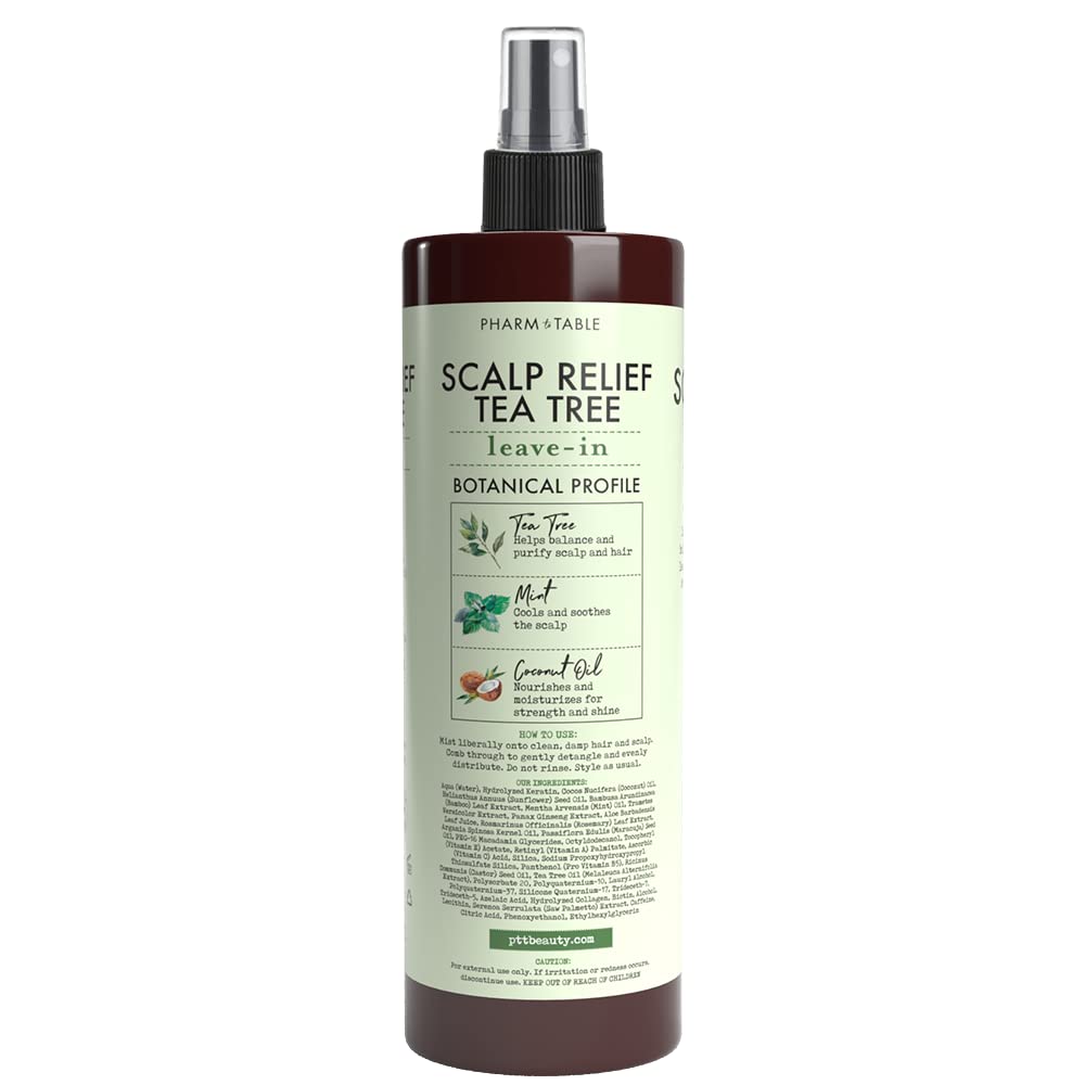 PHARM TO TABLE Leave In Conditioner Spray with natural ingredients