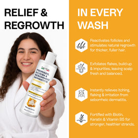 Pharmlitalia Psoriasis Shampoo 200ml with Manuka honey