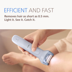 PHILIPS Epilator Series 8000 in use on legs