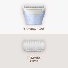 Philips Lady Shaver Series 6000 close-up of shaving foil