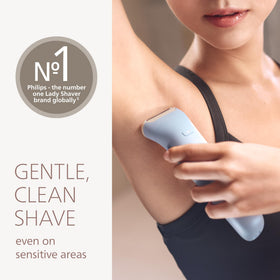 Philips Lady Shaver Series 6000 in a bathroom setting