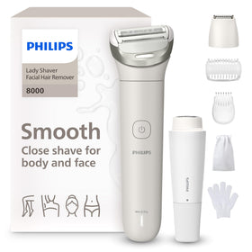 PHILIPS Lady Shaver Series 8000 front view with flexible head