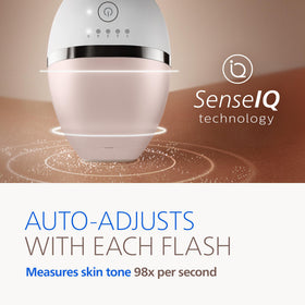 PHILIPS Lumea IPL device with face attachment