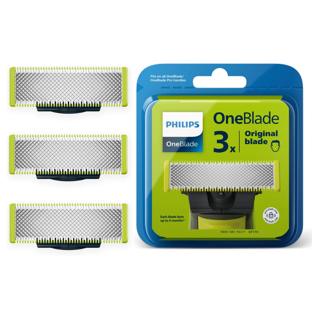 PHILIPS OneBlade replacement blades pack with three blades