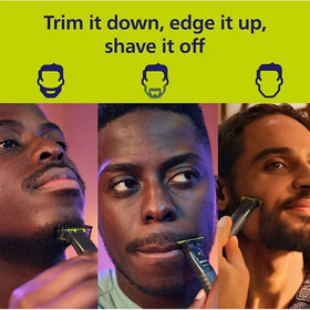 PHILIPS OneBlade Trimmer & Shaver in a lifestyle setting