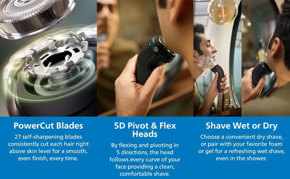 PHILIPS Shaver 3000 in a lifestyle setting