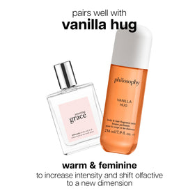 philosophy Amazing Grace Eau de Toilette 4 oz Spray with floral background