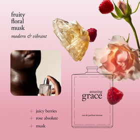 philosophy Amazing Grace Intense Eau de Parfum bottle close-up