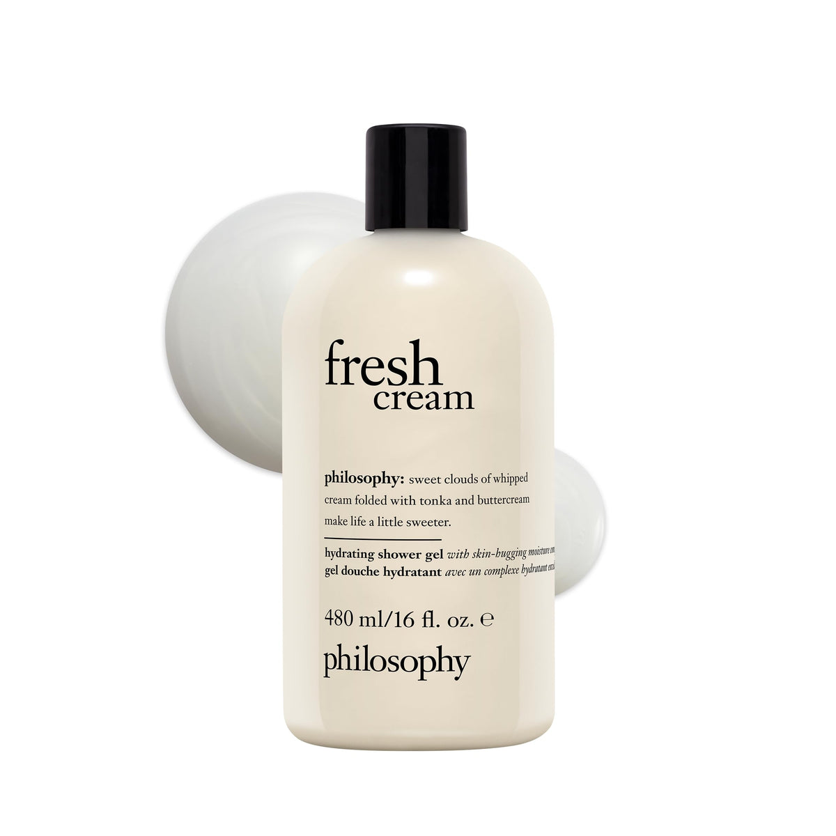 philosophy Fresh Cream Shower Gel 16 fl oz front view