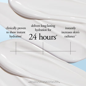 philosophy hope in a jar moisturiser application on skin