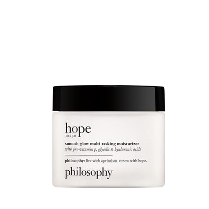 philosophy hope in a jar smooth-glow moisturiser front view