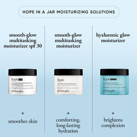 philosophy hope in a jar smooth-glow moisturiser ingredients list