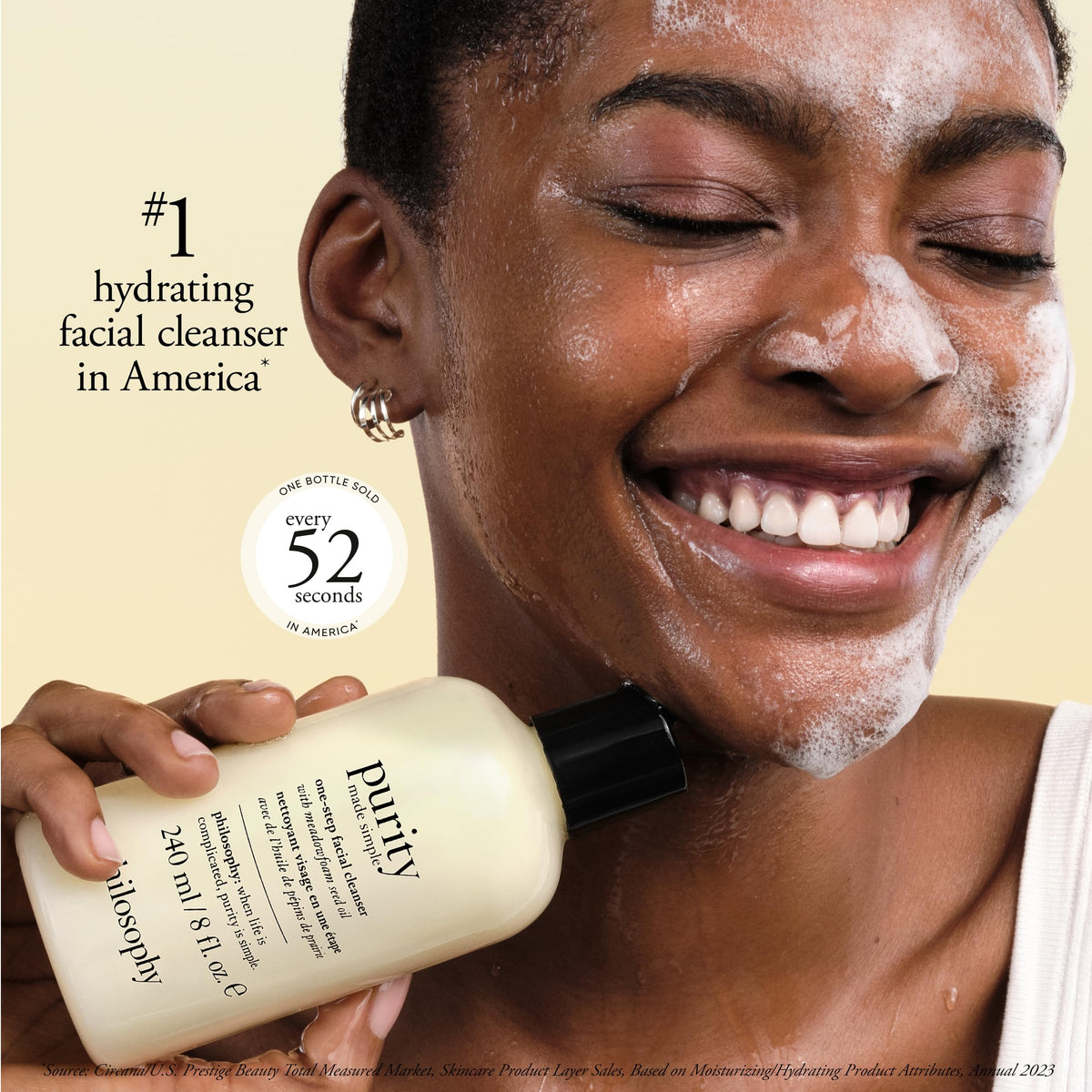 philosophy Purity Made Simple Facial Cleanser texture close-up
