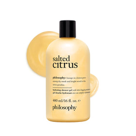 philosophy salted citrus shower gel 16 fl oz front view