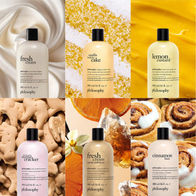 philosophy Vanilla Birthday Cake Shower Gel 16 fl oz side view