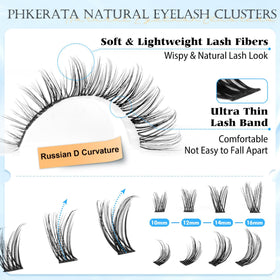 PHKERATA lash clusters packaging display